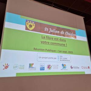 70 des habitants de SaintJuliendeChédon éligibles à la fibre